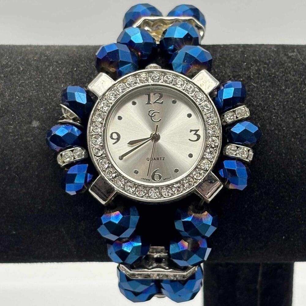 Blue Beaded Charming Charlie Watch